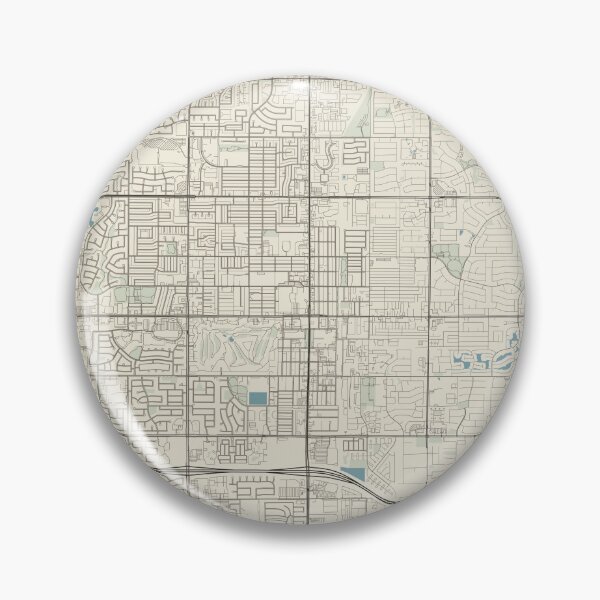 Item preview, Chandler Arizona map designed and sold by AnaArt4.