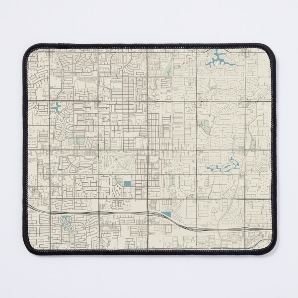 Item preview, Chandler Arizona map designed and sold by AnaArt4.