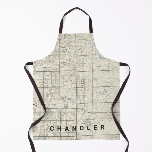 Item preview, Chandler Arizona map designed and sold by AnaArt4.