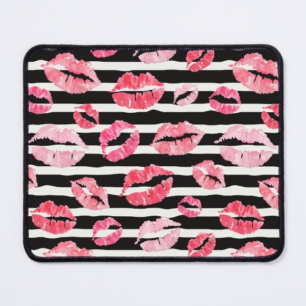 Item preview, Lots of Kisses with Black Line Background  designed and sold by Explicitly-Random.