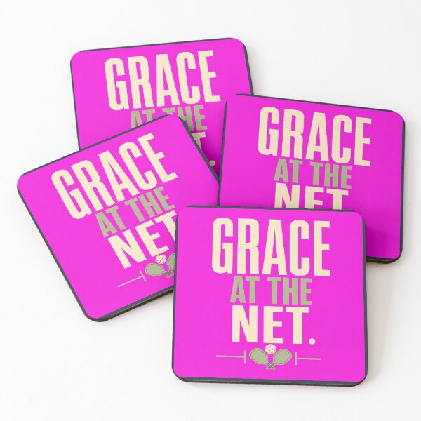 Item preview, Grace at the Net - Elegant Pickleball Design designed and sold by GoverArt.