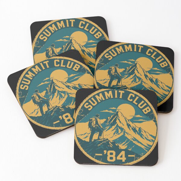 Item preview, Summit Club 1984 Vintage Hiking Mountain Adventure designed and sold by wmhtees.