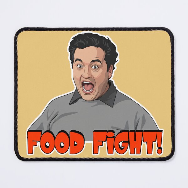 Item preview, Food Fight Bluto - Classic 1970s Comedy Fan Art designed and sold by Deviant Logic Design.