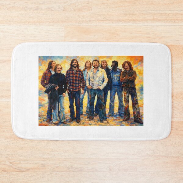 Item preview, Portrait Painting of Blood Sweat and Tears Band Members designed and sold by Halifaxartguy.