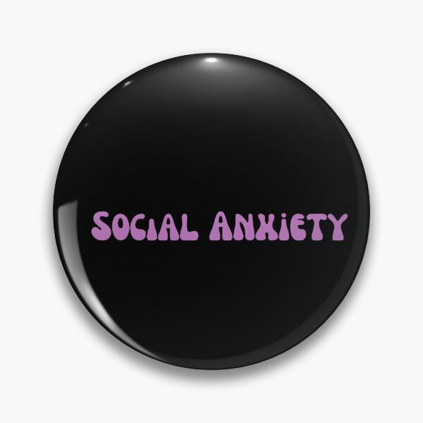 Item preview, Social Anxiety Retro Groovy Aesthetic designed and sold by lzxzxl.