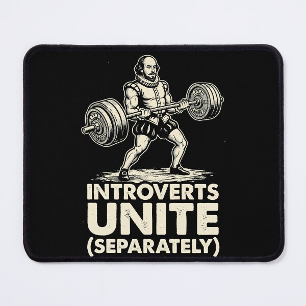 Item preview, Introverts Unite, Separately Funny Sarcastic Design designed and sold by DesignedByMarty.