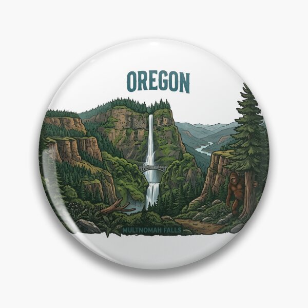 Item preview, Oregon - Multnomah Falls designed and sold by Viperlord.