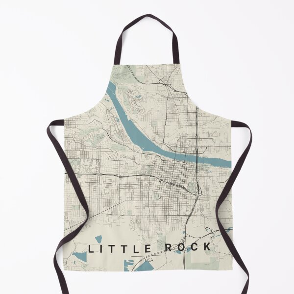 Item preview, Little Rock Arkansas map designed and sold by AnaArt4.