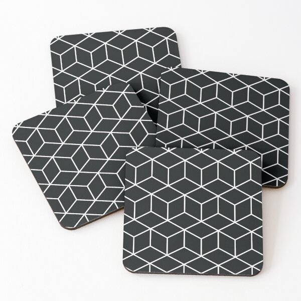 Item preview, Abstract Cube Geometric Pattern designed and sold by thelustrous.