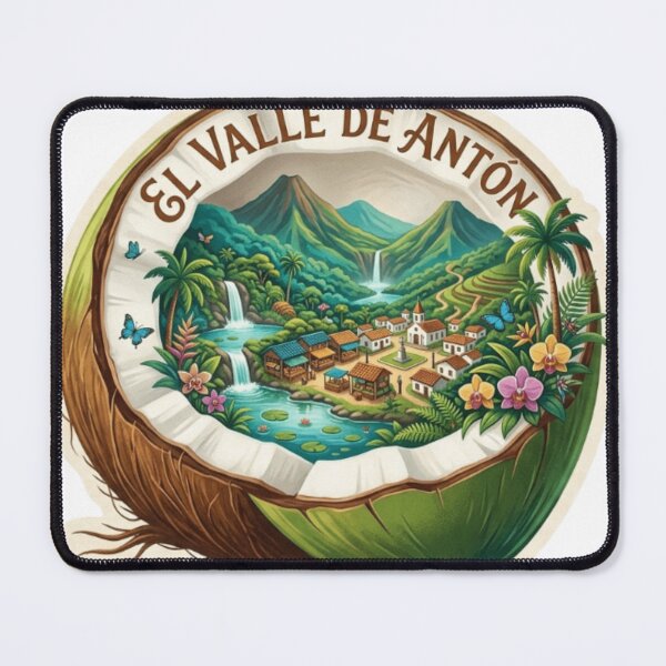 Item preview, El Valle De Anton Volcano Travel Sticker designed and sold by Imaginarium of Chaos falcon88 .