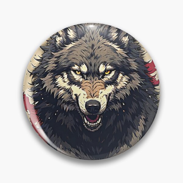 Item preview, Alpha Wolf Japanese Ink Style designed and sold by Neer arts.