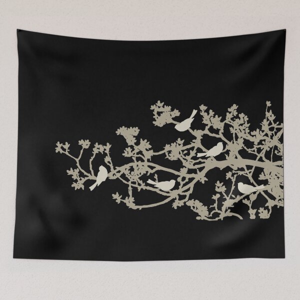 Item preview, Songbirds At Night designed and sold by TheMadTeaParty.