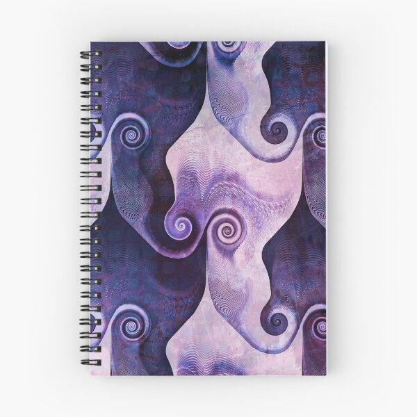 Item preview, Mystic Purple Spiral Swirls designed and sold by Sunnytime.