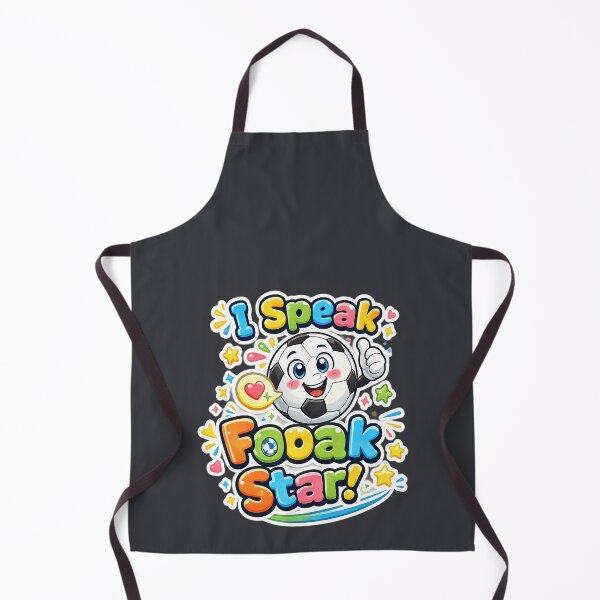 Item preview, I Speak Football Star Cute Soccer Lover Design designed and sold by ArthUpscale.