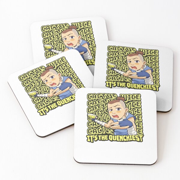 Item preview, Cactus Juice Quenchie Anime Style – Funny Desert Drink Design designed and sold by CatLovers Studio.