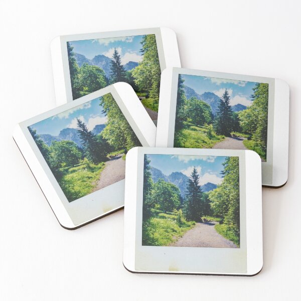 Item preview, Vintage Tatras Mountains Polaroid Photo - Koscieliska Valley Trail designed and sold by GabeMountainArt.