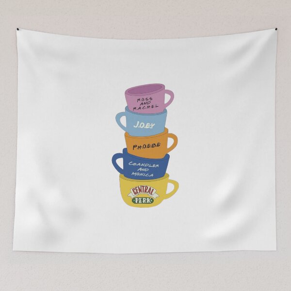 Item preview, Chandler , Monica , Phoebe , Joey , Ross and Rachel - Friends Series designed and sold by suh shop.