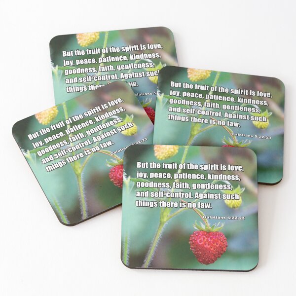 Item preview, Galatians 5 22-23 Fruits of the Spirit designed and sold by InsprtnlArtbyDP.