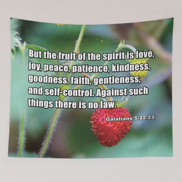 Item preview, Galatians 5 22-23 Fruits of the Spirit designed and sold by InsprtnlArtbyDP.