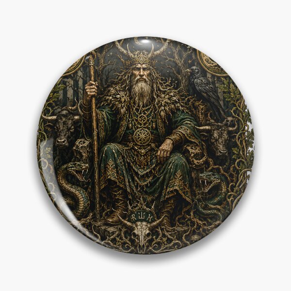 Item preview, Copy of Perun Slavic Thunder God Artwork designed and sold by JabbiKamost.