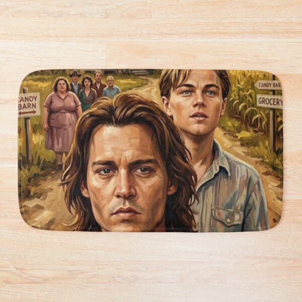Item preview, What's Eating Gilbert Grape Retro Small Town Drama Tribute Art Movie Poster designed and sold by Art's Diner.