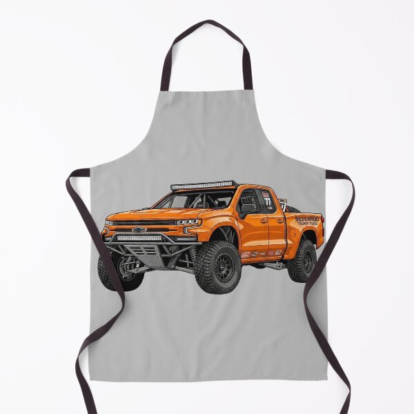 Item preview, Chevrolet Silverado Trophy Truck Custom Offroad Race Truck Illustration designed and sold by Motorline44.