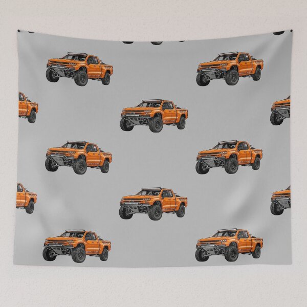 Item preview, Chevrolet Silverado Trophy Truck Custom Offroad Race Truck Illustration designed and sold by Motorline44.