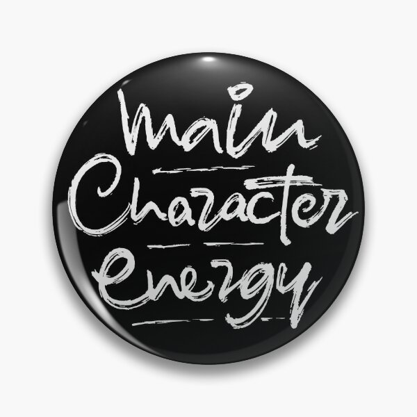 Item preview, Main Character Energy designed and sold by Zagach Letters.