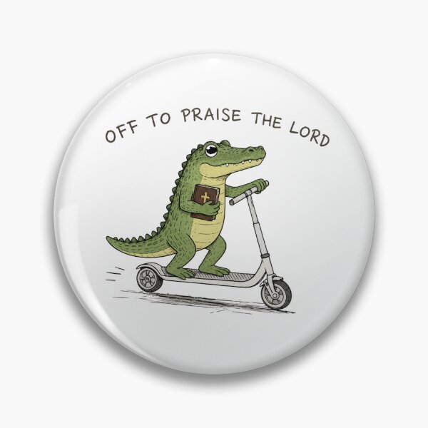 Item preview, Off To Praise The Lord | Florida Humor designed and sold by CozyTideClub.