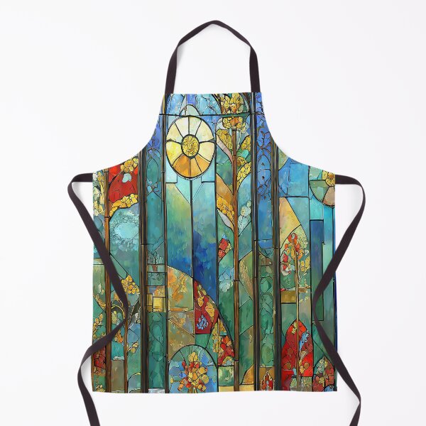Item preview, Stained Glass Sunlight in the Orchard designed and sold by Lee Hiller Designs.