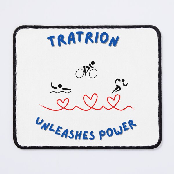 Item preview, Tratrion unleashes power TRI tło designed and sold by Tshirtmania4you.