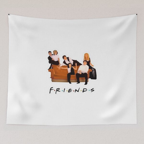 Item preview,  Chandler , Monica , Phoebe , Joey , Ross and Rachel - Friends Series designed and sold by suh shop.