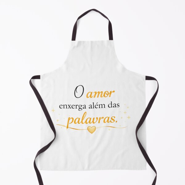 Item preview, Love Sees Beyond Words – Portuguese Inspirational Quote designed and sold by MotivArtes.