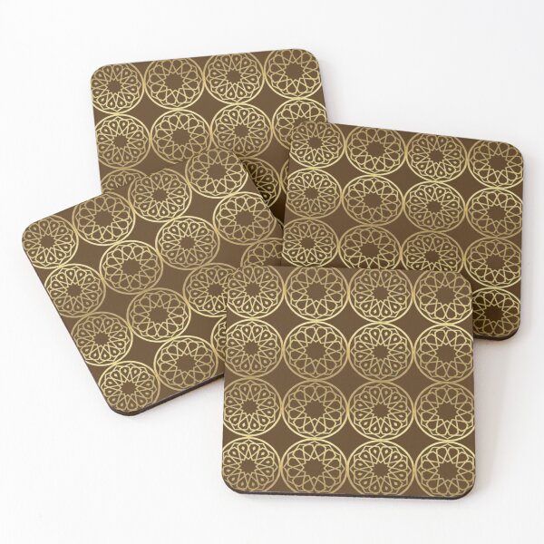 Item preview, Ornate Islamic Lace Pattern (V.1) – Seamless Arabesque Mosaic Design designed and sold by D-Islamic.