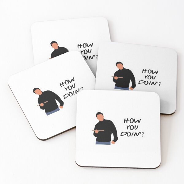 Item preview,  ' HOW YOU DOIN ? ' Joey Tribbiani - Friends Series designed and sold by suh shop.