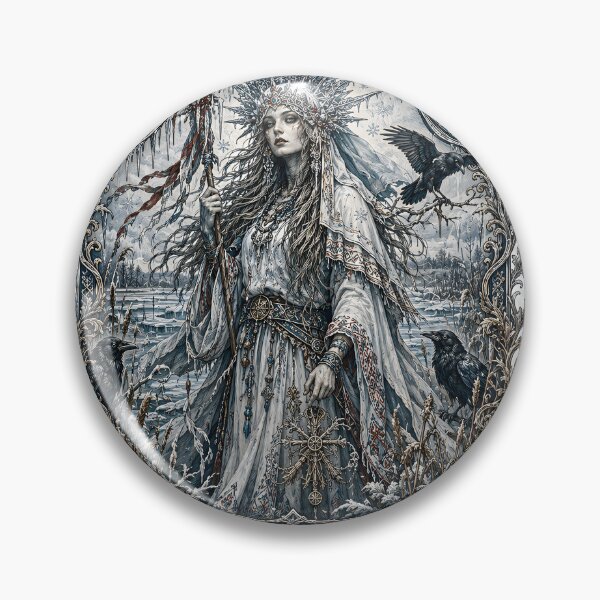 Item preview, Marzanna Slavic Winter Goddess designed and sold by JabbiKamost.