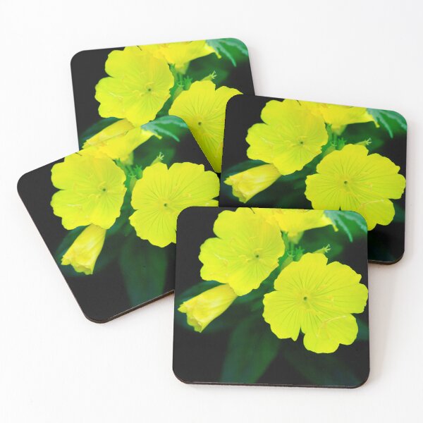 Item preview, Yellow flowers on black background designed and sold by olena2552.