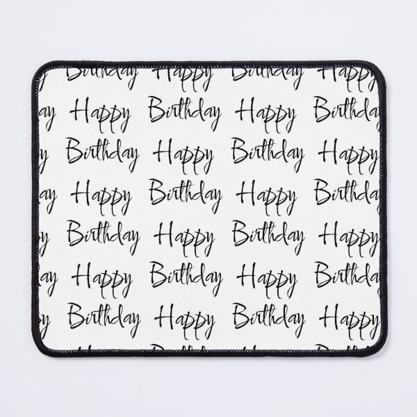 Item preview, Minimal Happy Birthday Typography Design designed and sold by Swati's Digital Den.