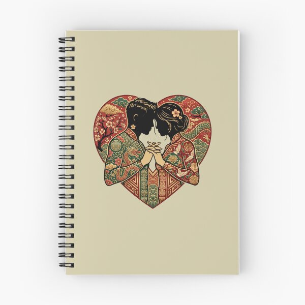 Item preview, Traditional Chinese Art Couple Heart – Dragon and Crane Art designed and sold by digitalbob60.
