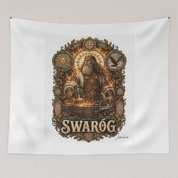 Item preview, Svarog Slavic Fire God designed and sold by JabbiKamost.