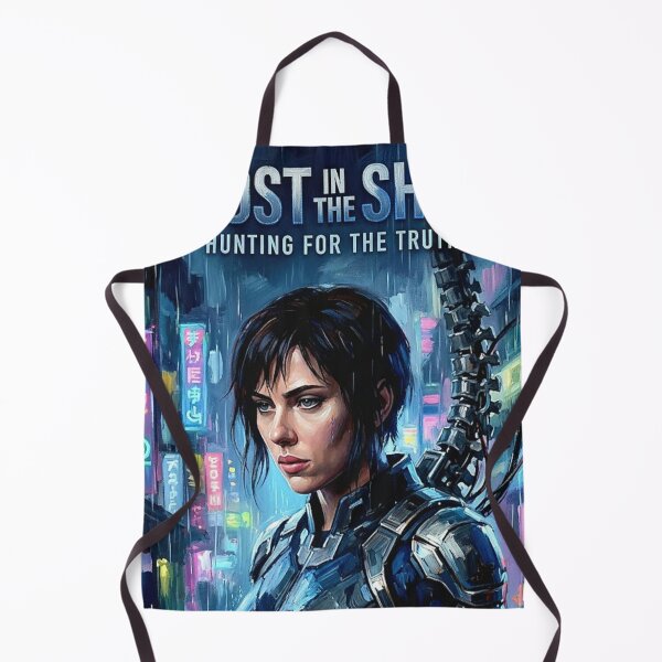 Item preview, Ghost in the Shell Retro Cyberpunk Sci-Fi Action Tribute Art Movie Poster designed and sold by Art's Diner.