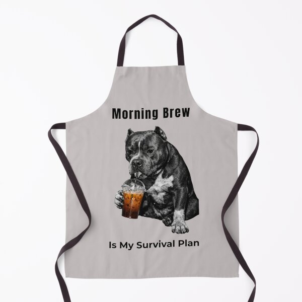 Item preview, Morning Brew Is My Survival Plan – Funny Coffee Shirt designed and sold by Tws-Tees.
