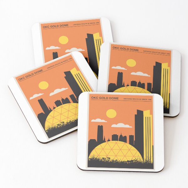 Item preview, OKC Gold Dome Historic Route 66 designed and sold by alicemwolf.