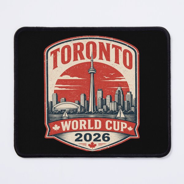 Item preview, Toronto World Cup 2026 Vintage Soccer Travel Design designed and sold by ArthUpscale.