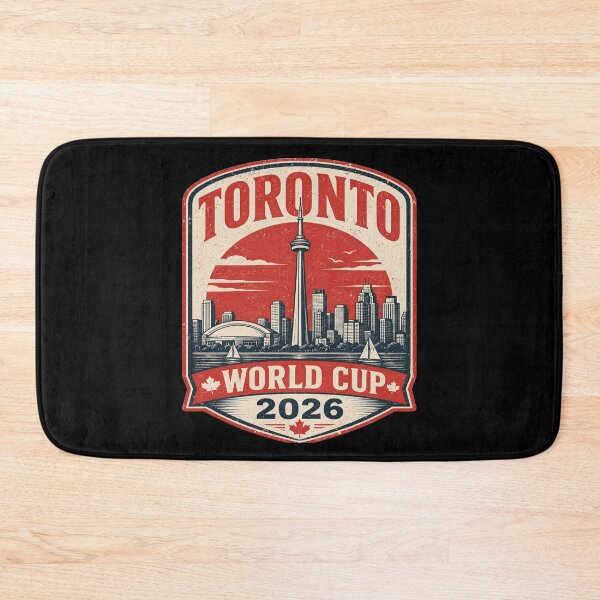 Item preview, Toronto World Cup 2026 Vintage Soccer Travel Design designed and sold by ArthUpscale.