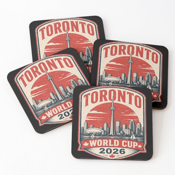 Item preview, Toronto World Cup 2026 Vintage Soccer Travel Design designed and sold by ArthUpscale.