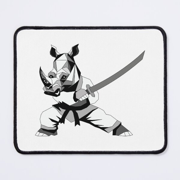 Item preview, Rey the Rhino with Katana designed and sold by MORRAx.