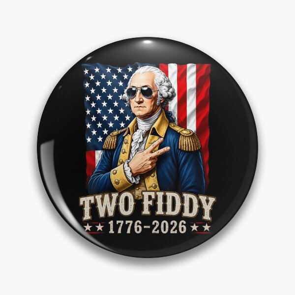 Item preview, George Washinton Two Fiddy 2 Fiddy 250 Anniversary 4Th July  designed and sold by AlexBestDeals.