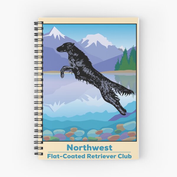 Artikelvorschau, Northwest Flat Coated Retriever Club – vollständiges Logo entworfen und verkauft von Northwest Flatcoated Retrievers Club.
