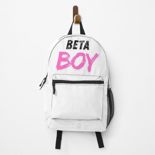 Item preview, Beta Boy Typography in Black and Pink designed and sold by Between-Words.